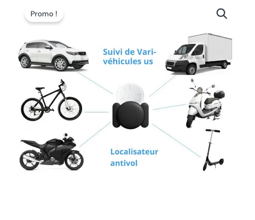 Mini Traceur GPS Sans Fil – Compatible Apple Find My &amp; Android – Ne perdez plus jamais vos objets