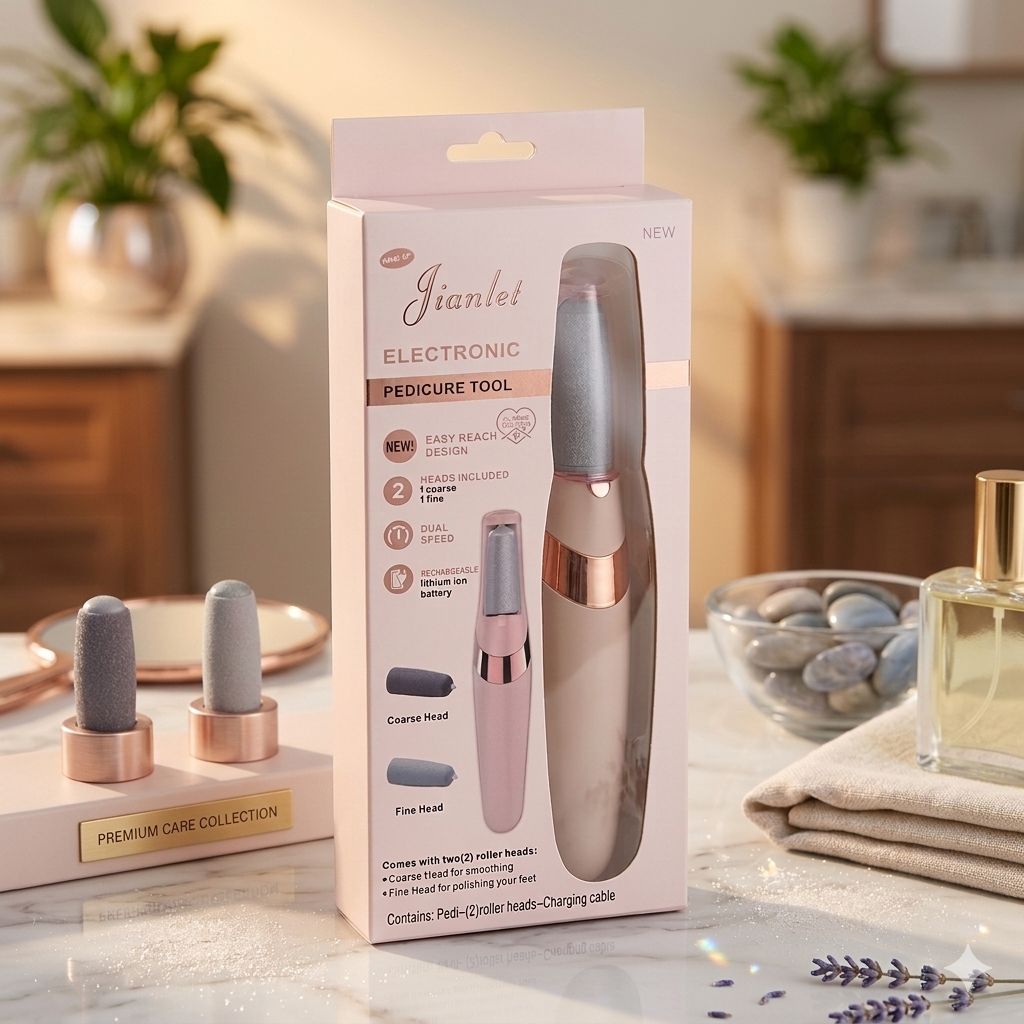 RÂPE ÉLECTRIQUE PROFESSIONNELLE POUR PIEDS