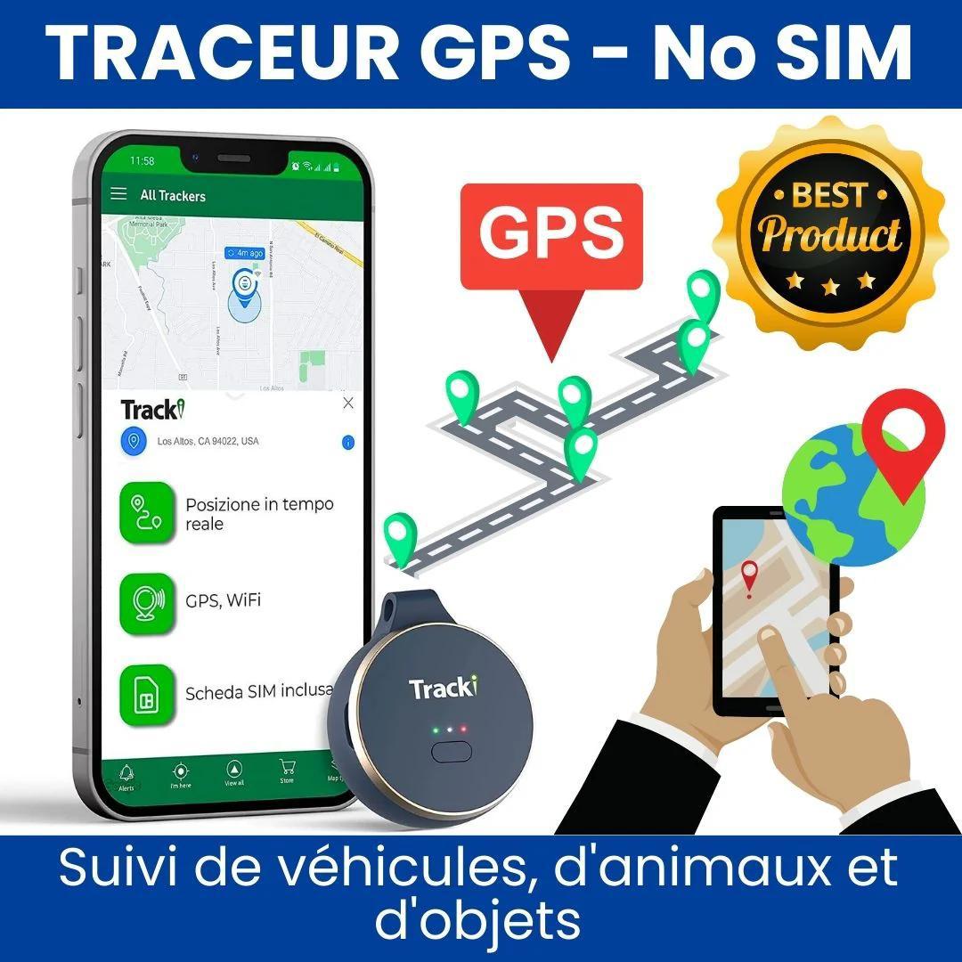 Mini Traceur GPS Sans Fil – Compatible Apple Find My &amp; Android – Ne perdez plus jamais vos objets