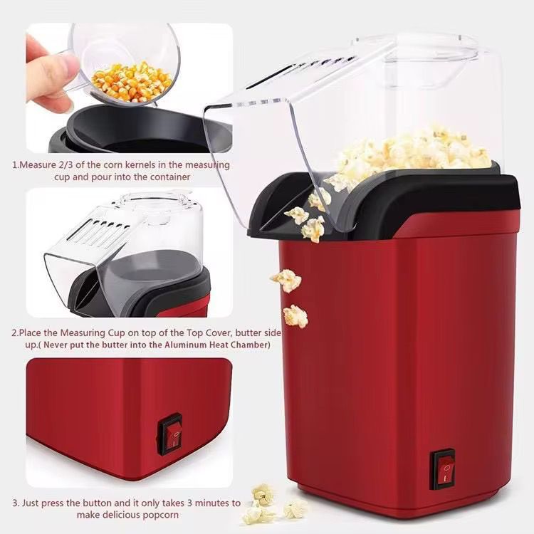 🍿 Machine à Popcorn Électrique